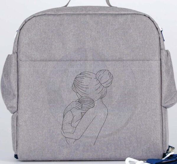 mother and baby embroidery design Mom – Epitome of love & sacrifice from widoembroidery.com