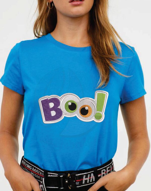 boo embroidery design from widoembroidery.com