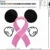 breast cancer ribbon,mouse,embroidery design from widoembroidery.com