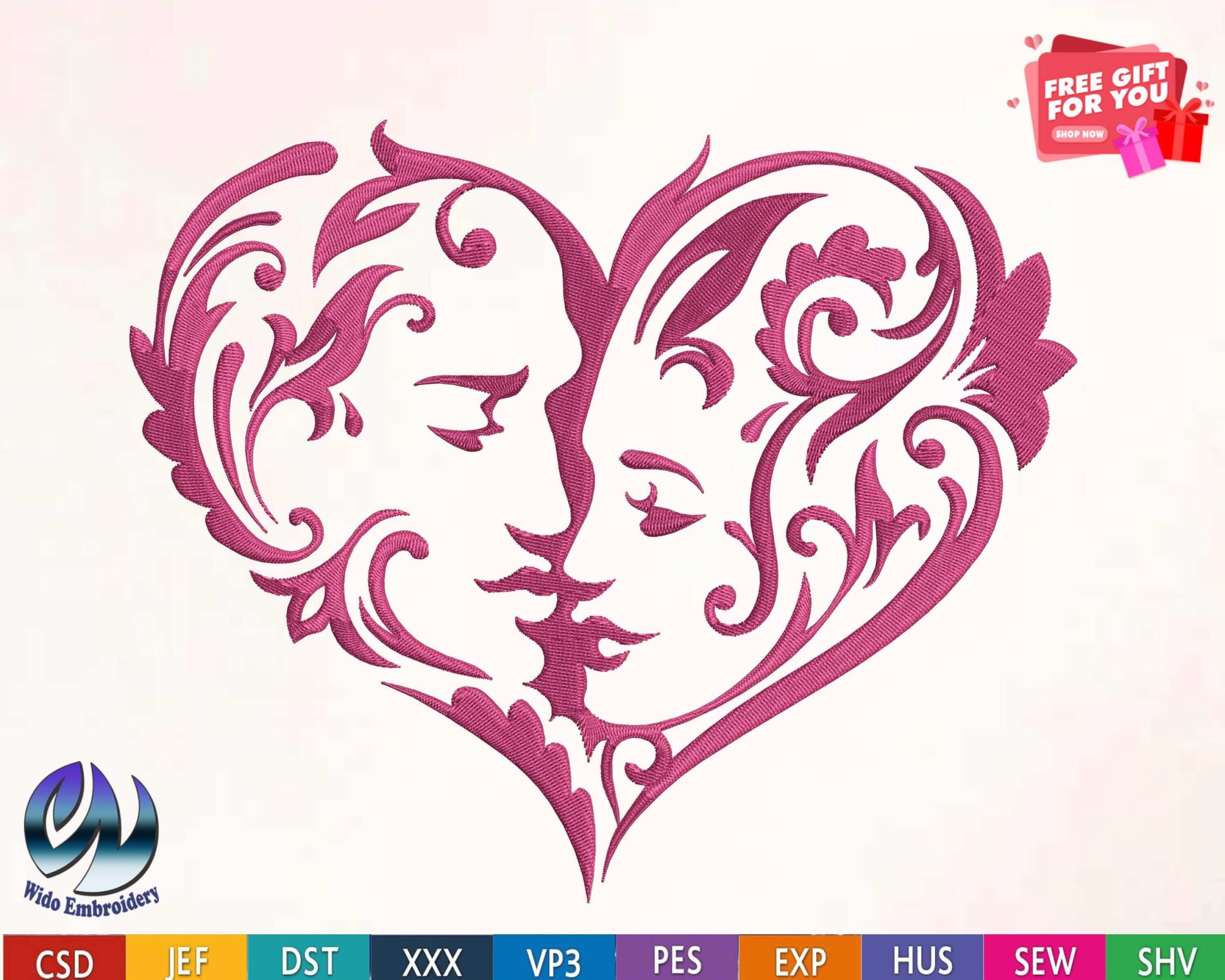 Mini Hearts Embroidery Design, Mini Heart Shape, Love, Valentines Day  Machine Embroidery File, Digital Download 