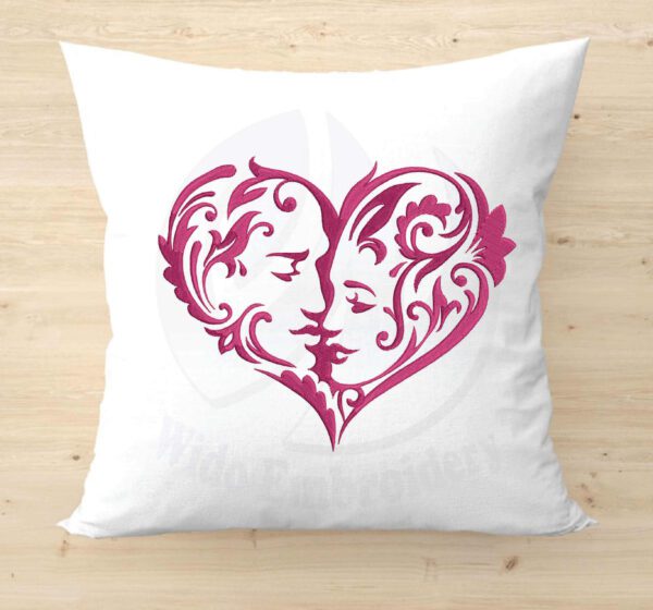 Heart embroidery Design,5 Sizes 10 Formats,machine,couple,shape,mini,valentines day,,couple love,family,romantic