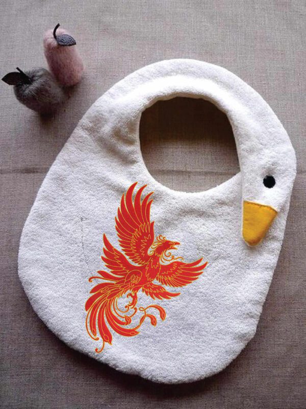 phoenix embroidery design from widoembroidery.com