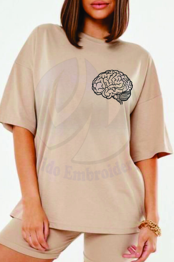 anatomically brain embroidery design from widoembroidery.com