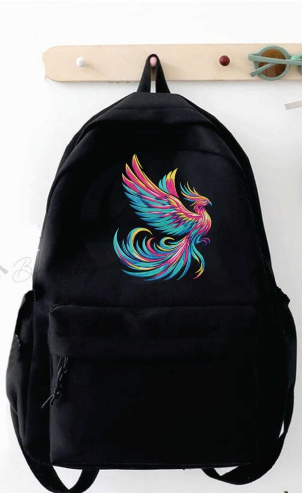 phoenix embroidery design from widoembroidery.com