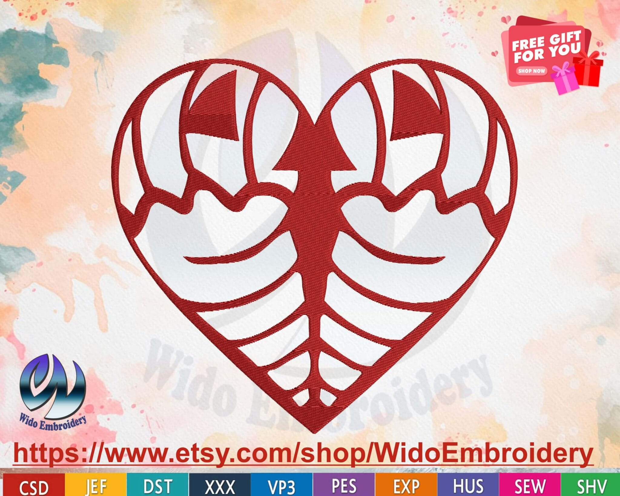 ass aplique desgin from widoembroidery.com