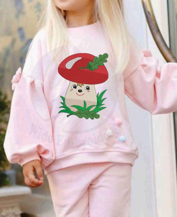 mushroom rmbroidery design machine from widoembroidery.com