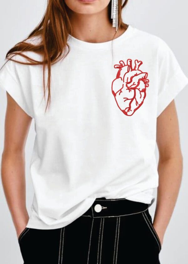 anatomy barin and heart embroidery design from widoembroidery.com