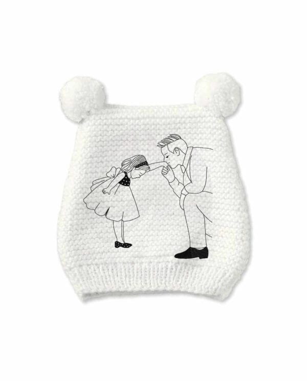 Father And Daughter embroidery design from widoembroidery.com
