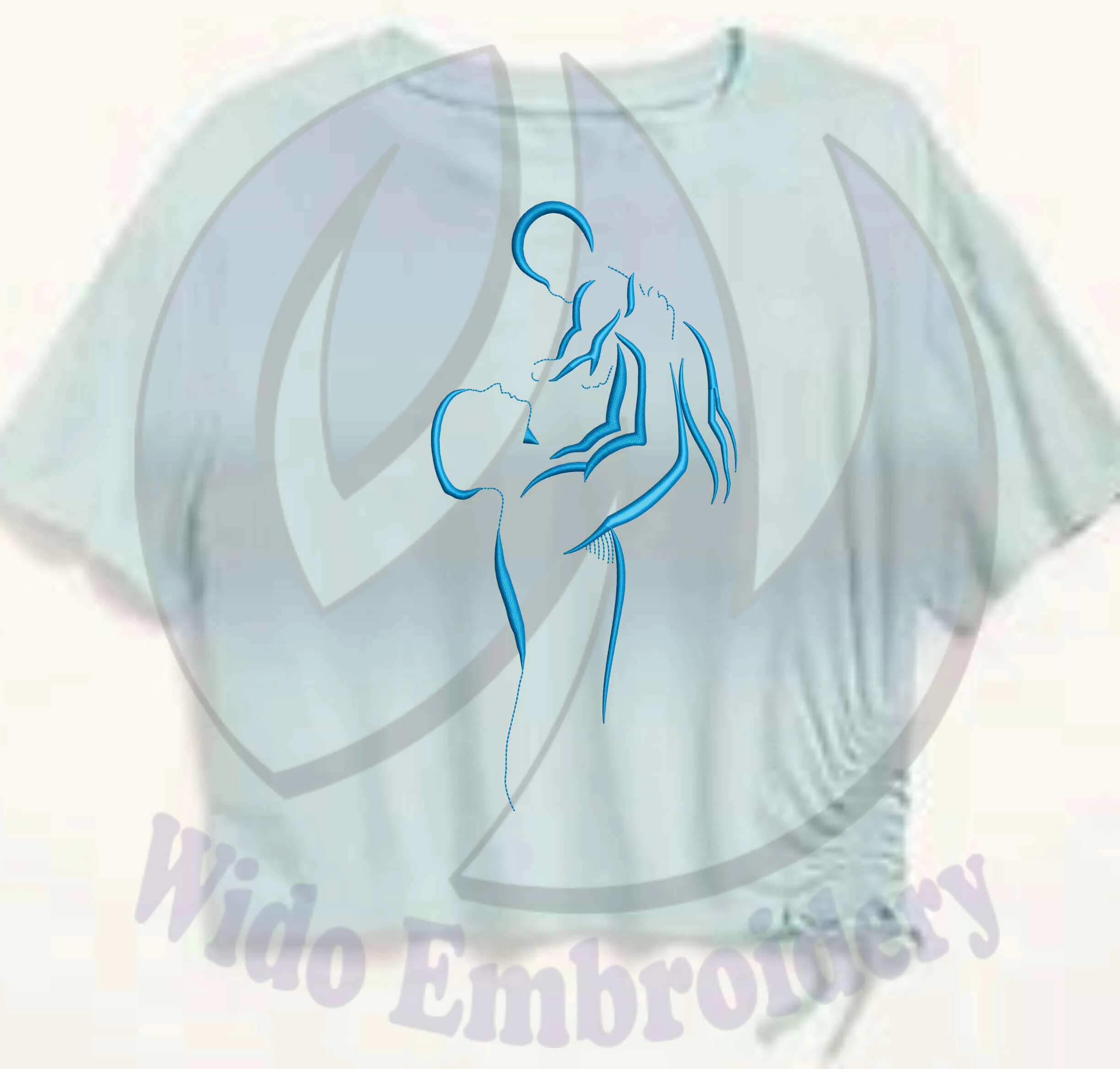 Father And Son Design, happy Fathers Day Designs from WidoEmbroidery.com