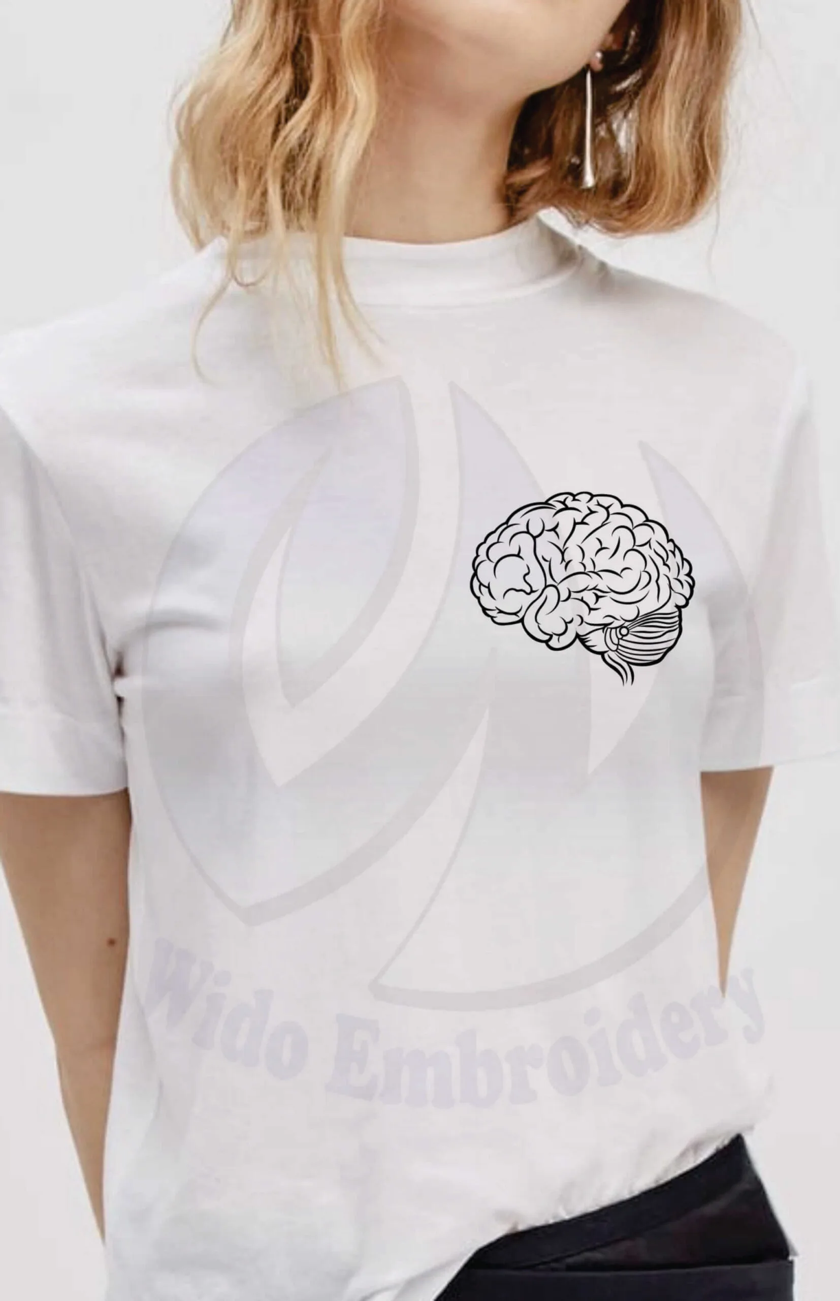 Anatomical Brain svg Designs from widoembroidery.com
