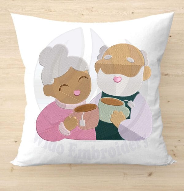 grandparents embroidery design from wido embroidery.com