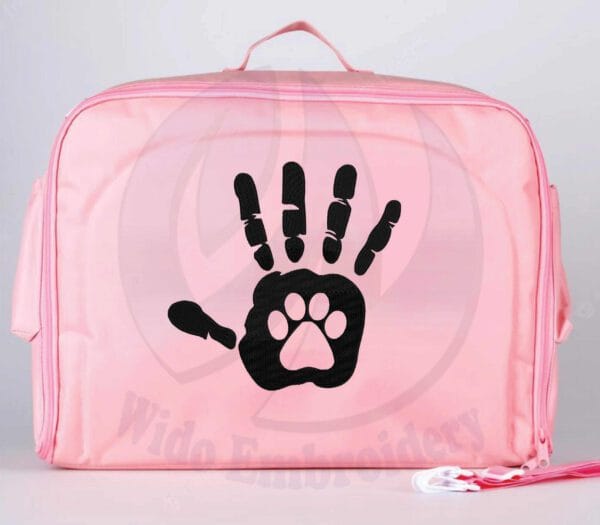 hand paw machine embroidery design from widoembroidery