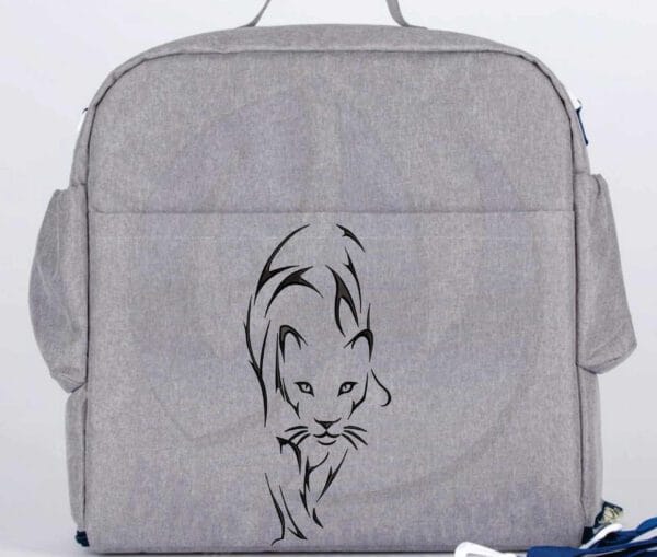 panther machine embroidery design from widoembroidery.com