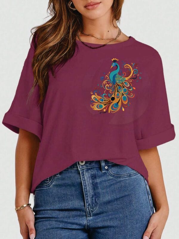 peacock embroidery design from widoembroidery.com (