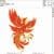 Phoenix machine embroidery design from widoembroidery.com