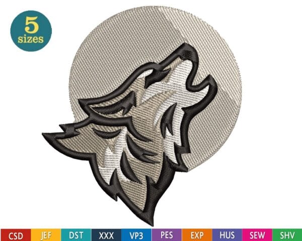 animal embroidery design from widoembroidery.com