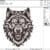 wolf face embrodiery design from widoembroidery.com