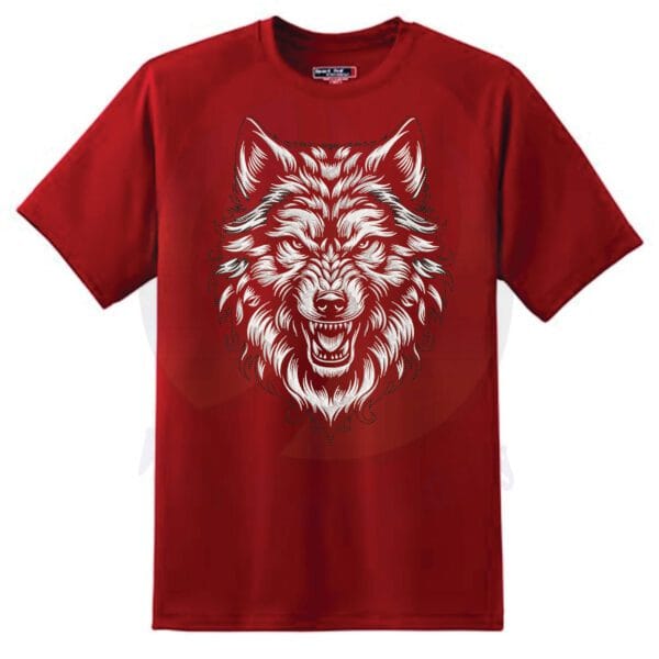 wolf white border embroidery design from widoembroidery.com
