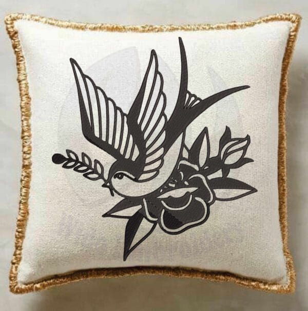 bird embroidery design from widoembroidery.com