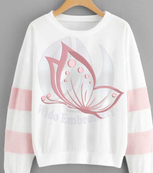 butterfly EMBROIDERY design from widoembroidery.com