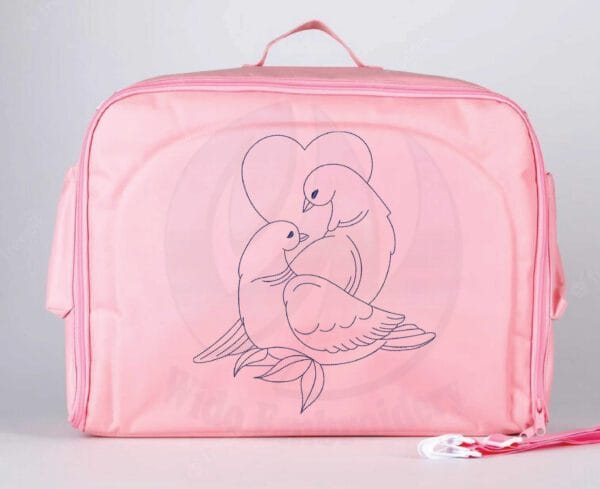 dove couple heart embroidery design from widoembroidery.com
