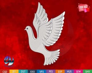 dove embroidery design from wido embroidery