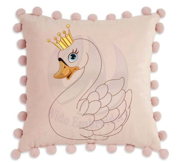 duck semi embroidery design from widoembroidery.com