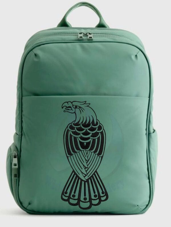 eagle black embroidery design from widoembroidery.com