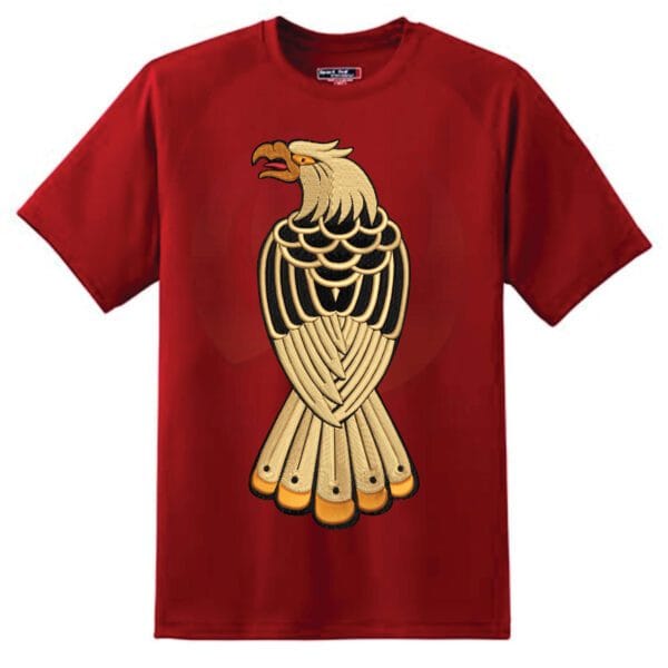 eagle embroidery design from widoembroidery.com