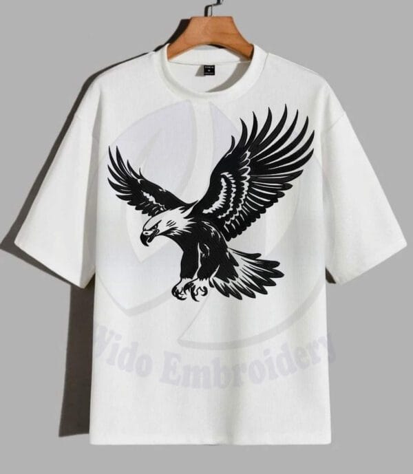 eagle machine embroidery design from widoembroidery.com