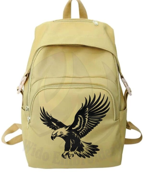 eagle machine embroidery design from widoembroidery.com