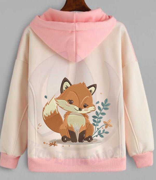 fox embroidery design from widoembroidery.com