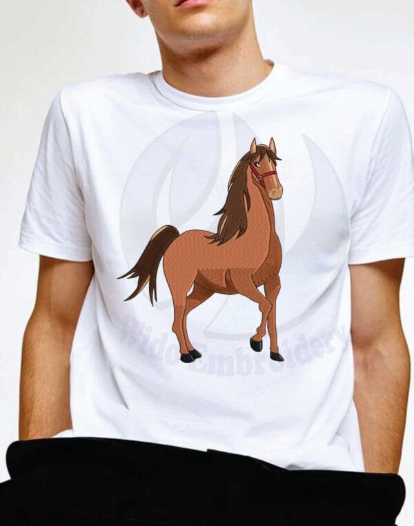 horse machibne embroidery design from widoembroidery.com
