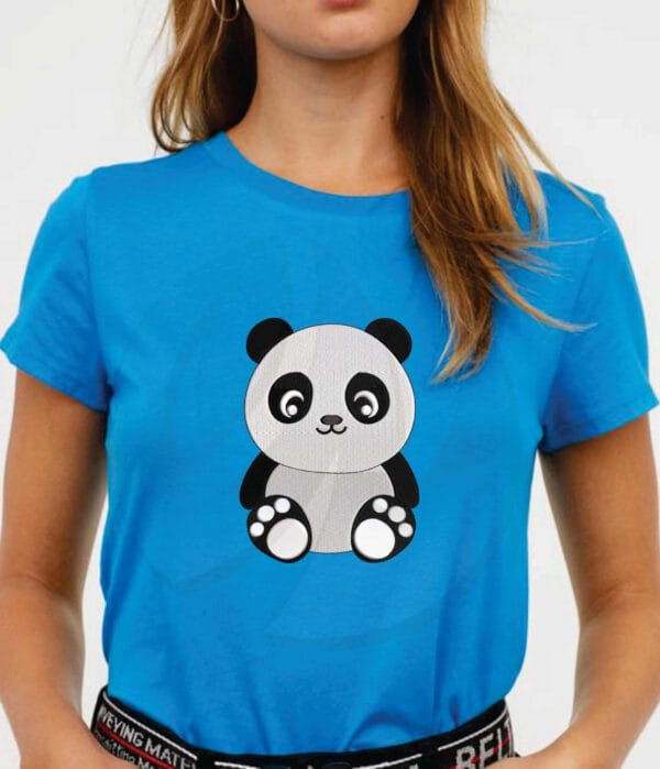 panda embroidery design from widoembroidery.com
