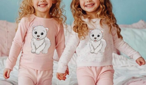 Polar bear Embroidery Design - Image 8