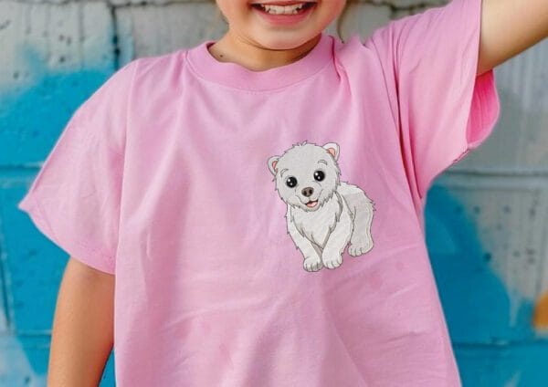 polar bear embroidery desig from widoembroidery.com