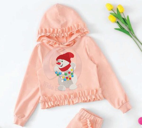 Snowman Embroidery Design - Image 6