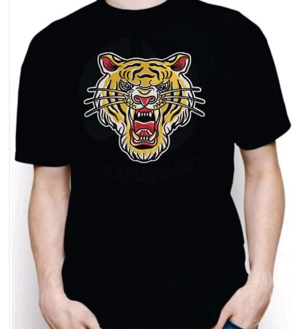tiger embroidery design from widoembroidery.com