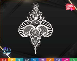 FSL ornament Embroidery Design