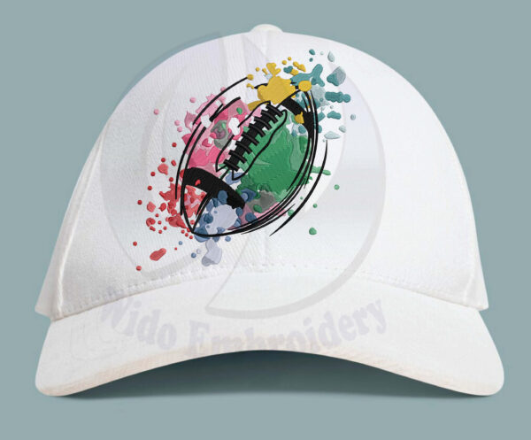 Football embroidery design from widoembroidery.com