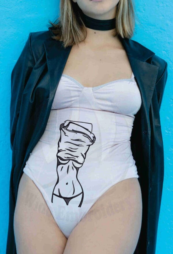 Sexy women machin embroidery design from widoembroidery.com