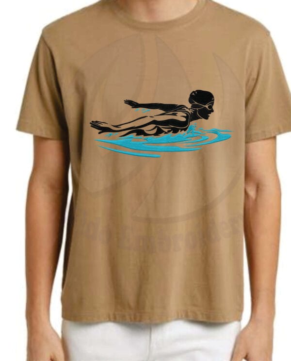Swimmer Embroidery design - Image 7