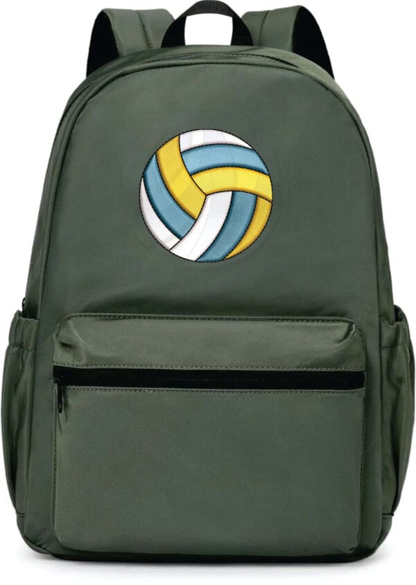 Volleyball machine embroidery design from widoembroidery.com