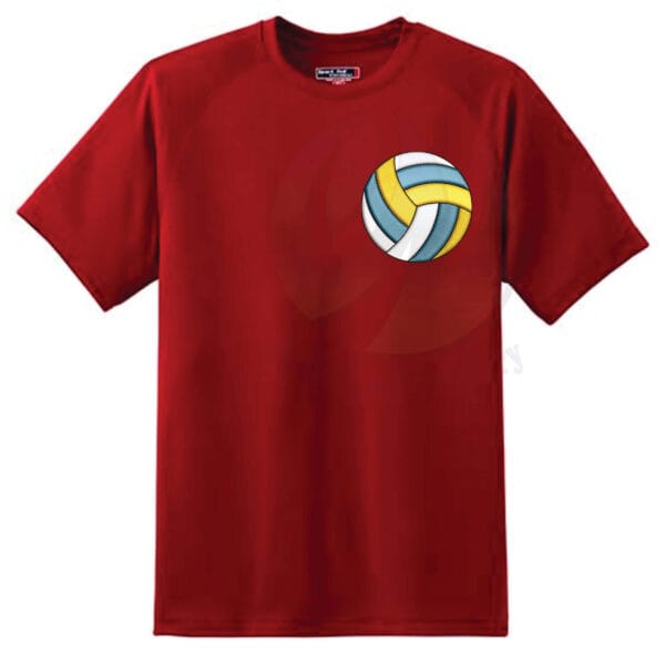 Volleyball machine embroidery design from widoembroidery.com