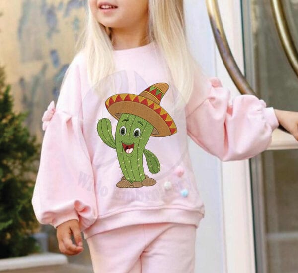 Cactus Embroidery Design - Image 7