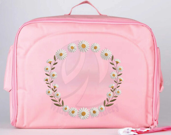 frame flower machine embroidery design from widoembroidery.com