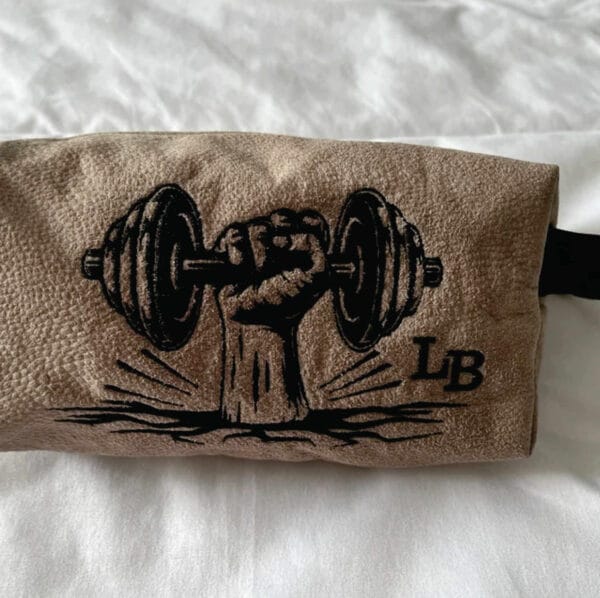 gym dumbbell embroidery design from widoembroidery.com