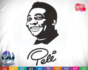 Pele Embroidery Design