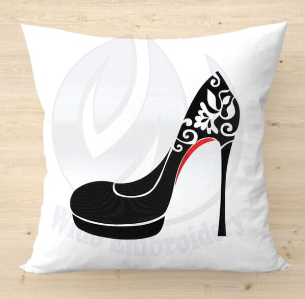 shoes Heel embroidery design from widoembroidery.com