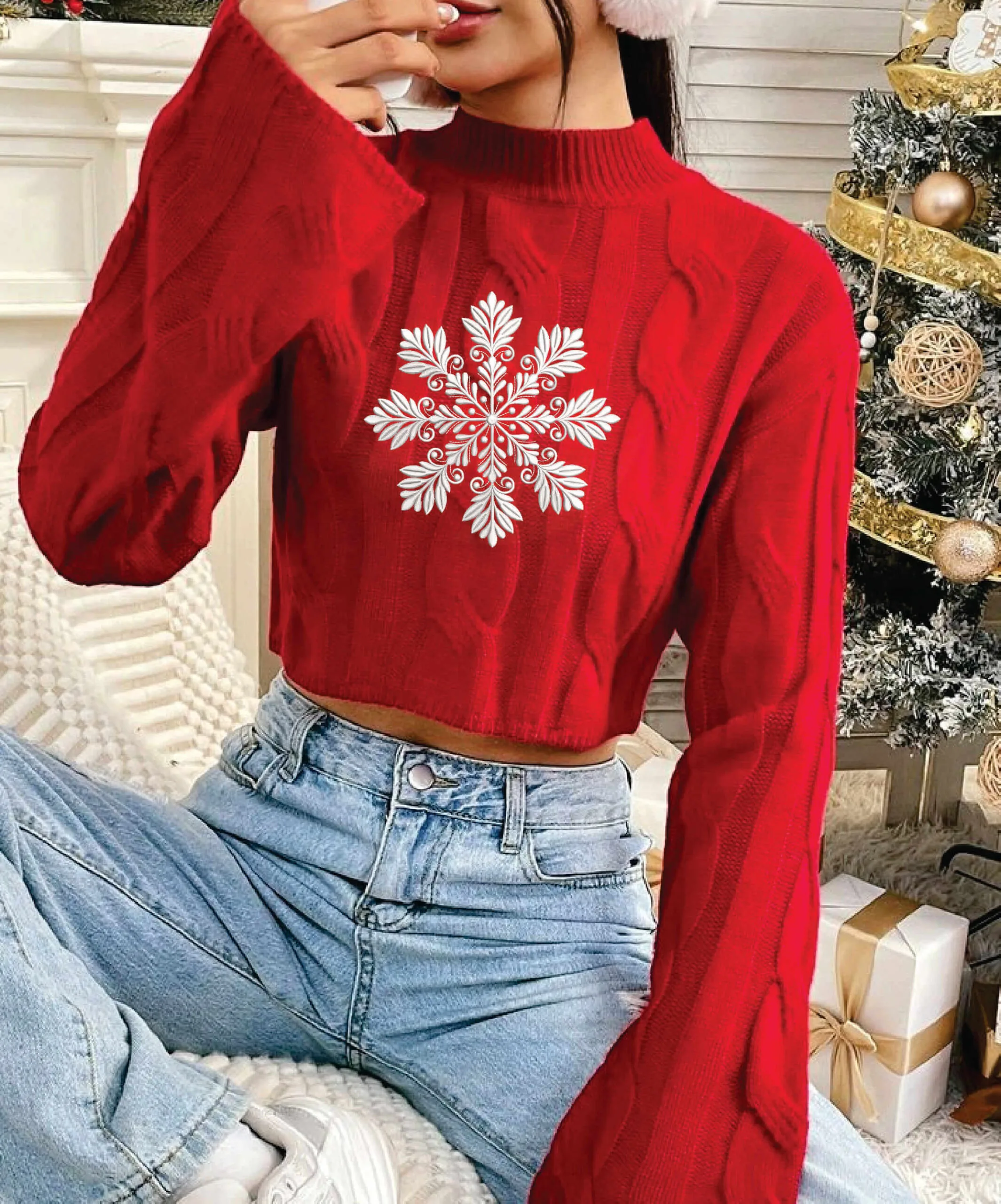 snowflake embrodiery design www.widoembroidery.com